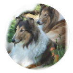 Rough Collie Art Gifts Sticker