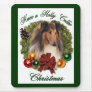Rough Collie Christmas Gifts Mouse Pad