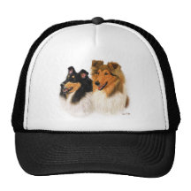 Rough Collie Trucker Hat