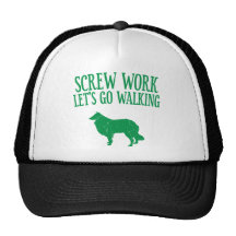 Rough Collie Trucker Hat