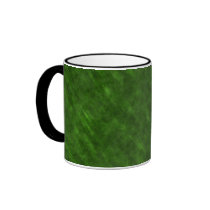 Rough Grungy Velvet Texture: Rich Emerald Green Mugs