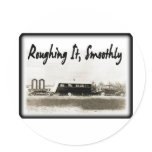 Roughing It Smoothly in Vintage Trailer stickers