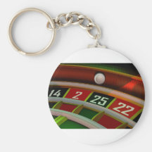 Roulette Rulet Casino Game Keychains