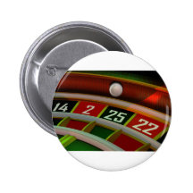 Roulette Rulet Casino Game Pinback Buttons