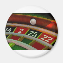 Roulette Rulet Casino Game Refrigerator Magnet