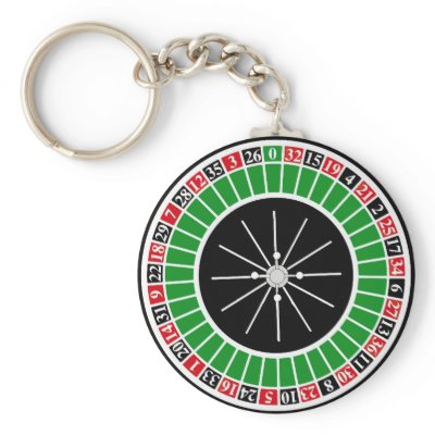 ROULETTE WHEEL Key Chains