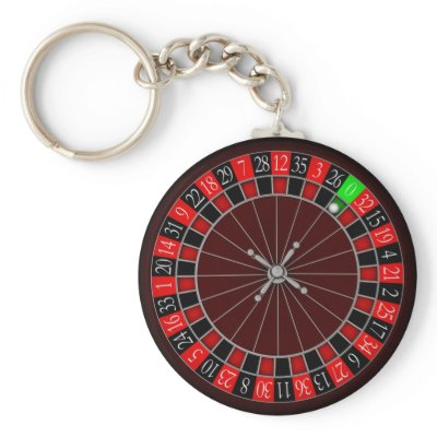 ROULETTE WHEEL Keychains
