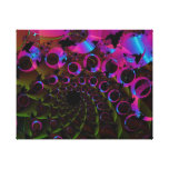 Round About Wrapped Canvas