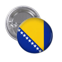 Round Bosnia and Herzegovina Buttons