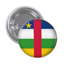 Round Central African Republic Pins