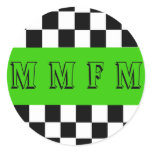 Round MMFM Sticker