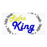 Round Oval Rufus King Debate/Congress/Speech photo cards