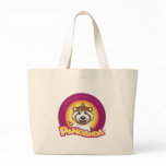 Round Pandanda Logo Tote Bag