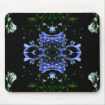 Round purple flowers 1 mousepads