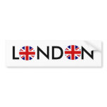 Round, Round, LONDON bumper stickers