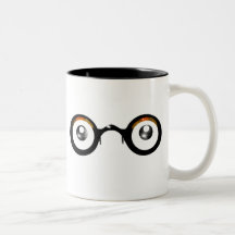 Round Specs (with Reflection) Mug
