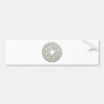 RoundDecorativeTile112810 Bumper Sticker