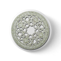 RoundDecorativeTile112810 Pinback Button
