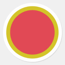Roundel the Montenegran Air Force, Montenegro Round Stickers