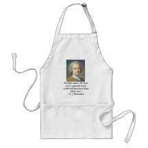 Rousseau on meat eaters aprons