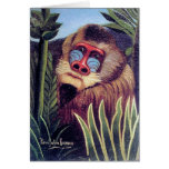 Rousseau's "Mandrill in the Jungle" (circa 1909) Cards