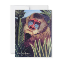 Rousseau's "Mandrill in the Jungle" (circa 1909)