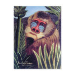 Rousseau's "Mandrill in the Jungle" (circa 1909) postcards