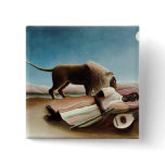 Rousseau's "The Sleeping Gypsy" (1897) buttons