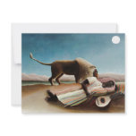 Rousseau's "The Sleeping Gypsy" (1897) invitations