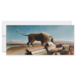 Rousseau's "The Sleeping Gypsy" (1897) rack cards