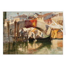 Roussoff’s Venice greeting card