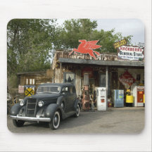Route 66 General Store & Gas Station Mousepads