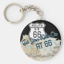 route 66 gifts key chain
