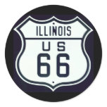 Route 66 Illinois stickers