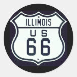 Route 66 Illinois Sticker