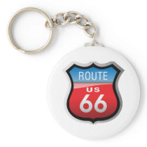 Route 66 keychain