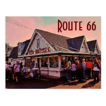 Route 66 (Missouri) Postcard