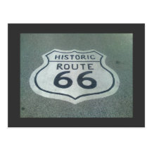 Route 66 Mother Road Postcard