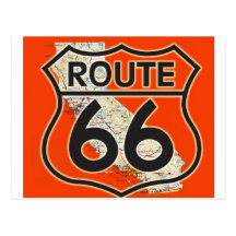 Route 66 Orange California Post Cards