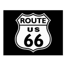 Route 66 post card