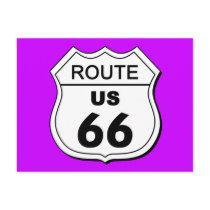 Route 66 Postcard