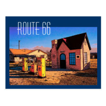Route 66 Postcard