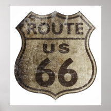 Route 66 poster