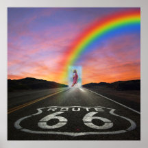 Route 66 - Religious - SRF Posters