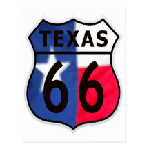 Route 66 Texas Colour Post Cards