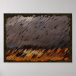Route 66 Thunderstorm Poster