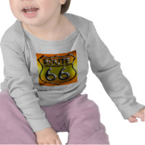 Route 66 yellow