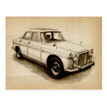 Rover P5 1968 Post Card
