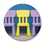 Row of children's chairs