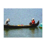 'Row' Postcard